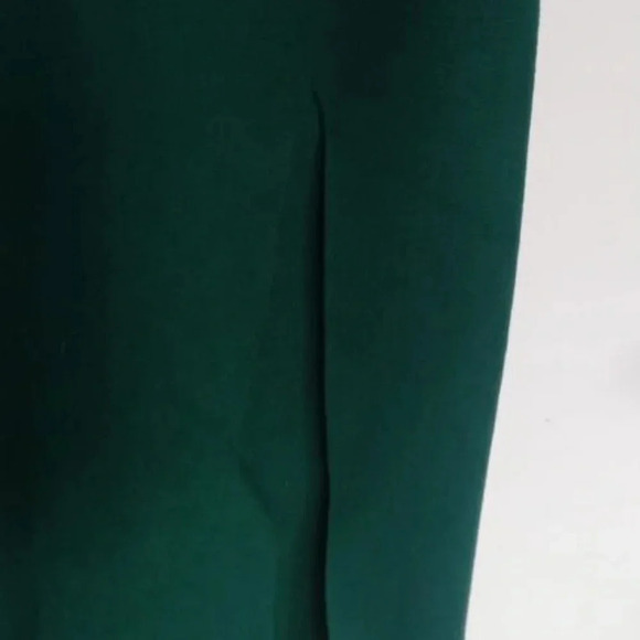 Abercrombie & Fitch Women's emerald green Corset Midi Sweater knit Dress Size  M - Picture 6 of 10